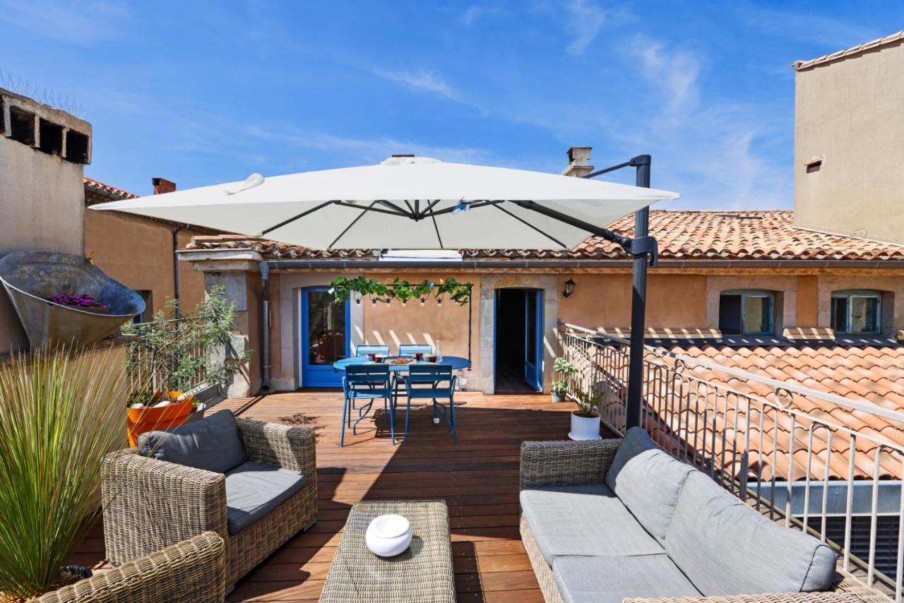 카르카손 La Terrasse Tapaja Vue Conciergeriedamecarcas 아파트 외부 사진