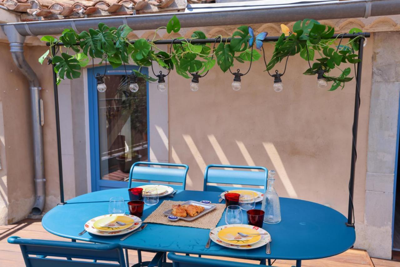 카르카손 La Terrasse Tapaja Vue Conciergeriedamecarcas 아파트 외부 사진